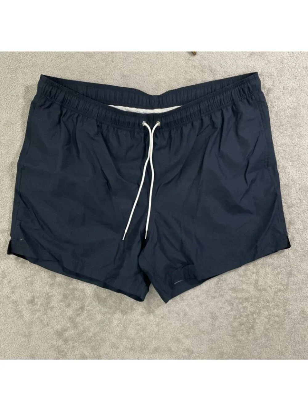💥   Men's XXL Navy Swim Shorts  Drawstring Mesh Liner B0502